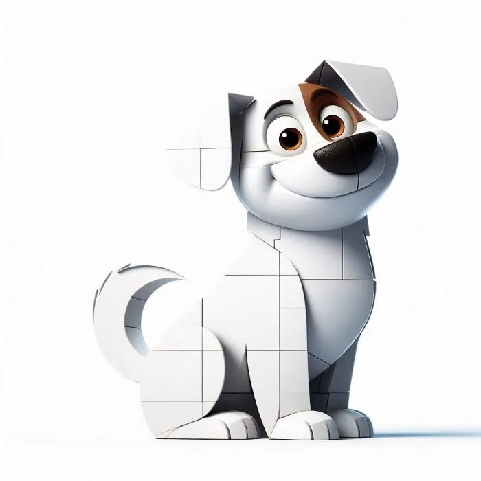perro puzle