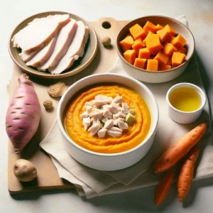 Puré de Pavo y Batata para perros